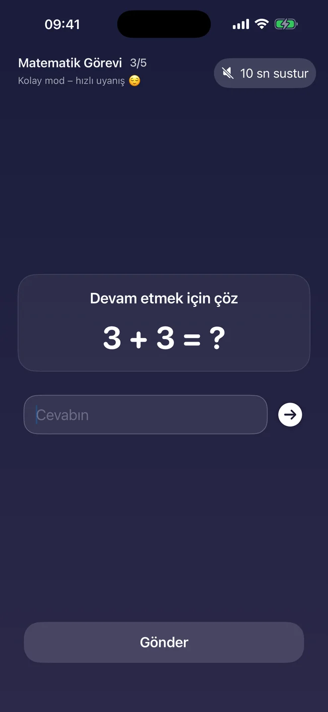 Matematik görevi